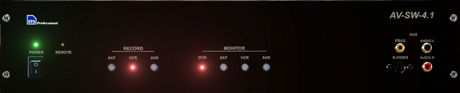 AV-Selektor AV-SW-4.1, vorne